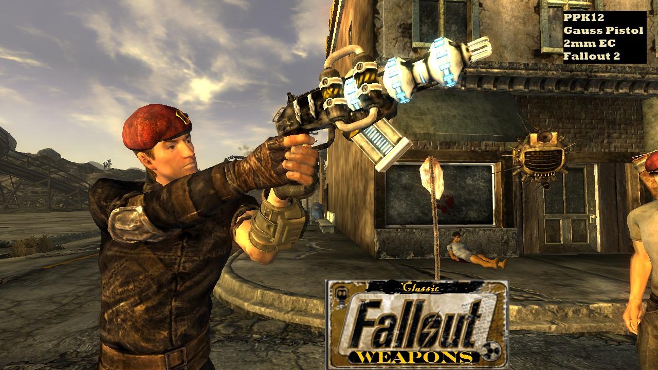 weapons in fallout new vegas
